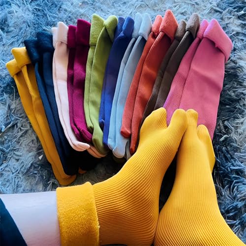 Image of 100% Warm Ultra Soft Thermal Winter Socks for Women - Cozy and Comfortable with Maximum Insulation and Heat Retention