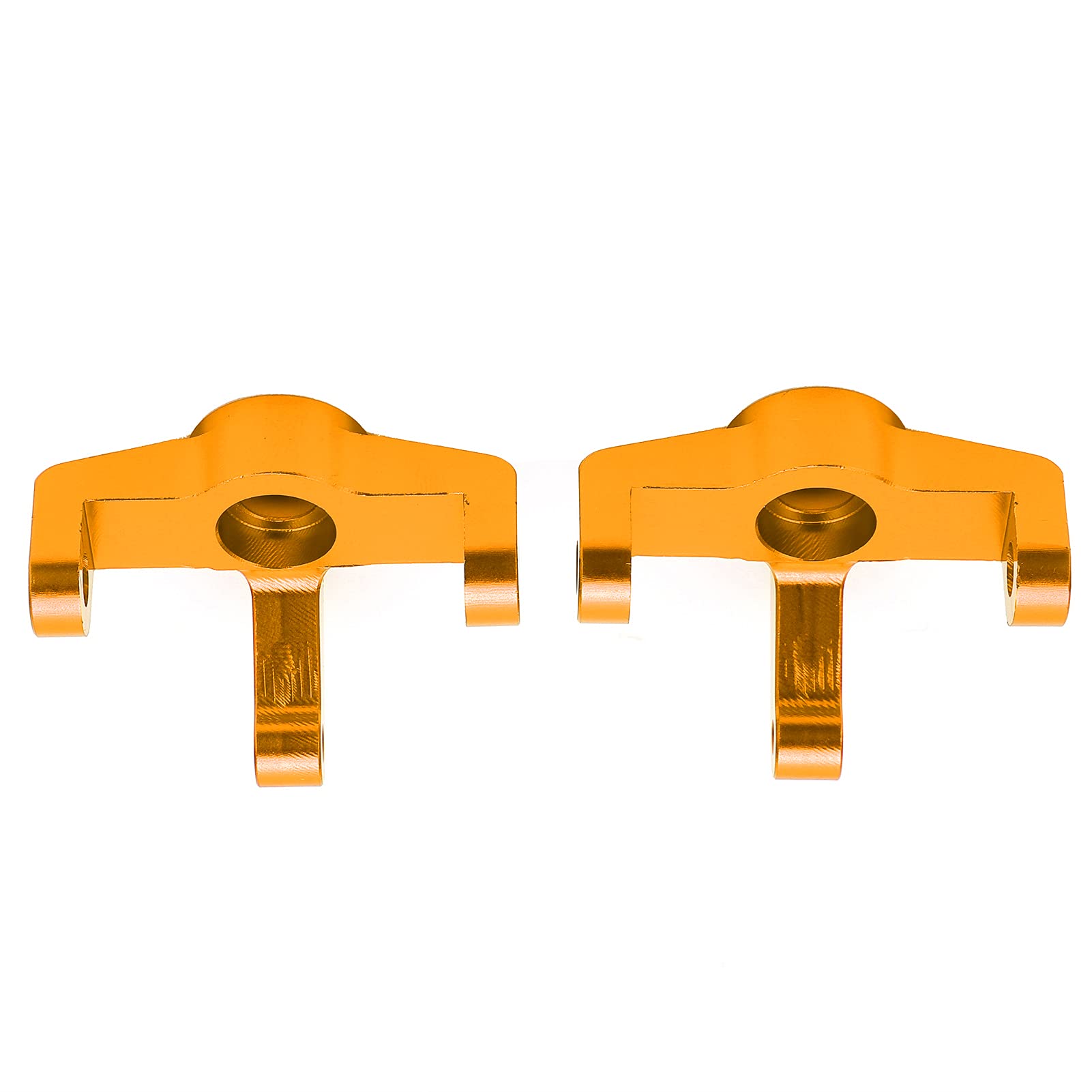 Steering Knuckle, Corrosion Resistant Drift RC Cars Components Durable Strong Excellent Performance Install Simply for Wltoys 1/10 Remote Control Car(Gold)