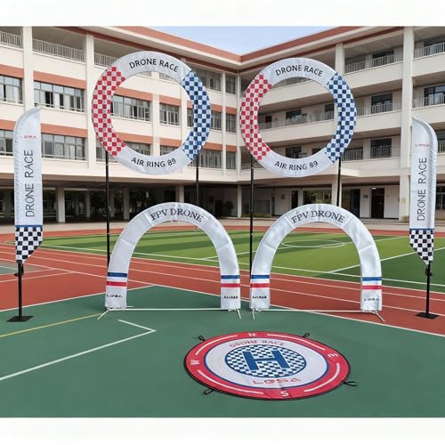 【 Crea il tuo percorso di gioco fai da te 】: Per droni entro 60 cm (23 5/8