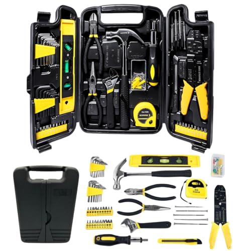 Kit de Ferramentas com 126 Peças e Maleta – Inclui Chaves Hexagon...