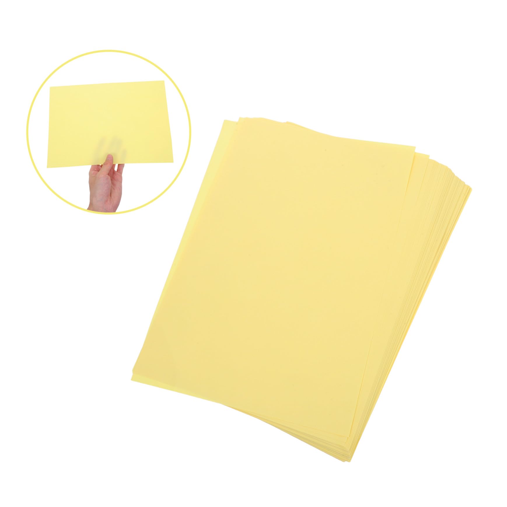 Alipis 200 pezzi Carta Carta per Fotocopie Doppia Faccia Liscia per Scrittura e Stampa Nitida per Ufficio Rapporti e Progetti
