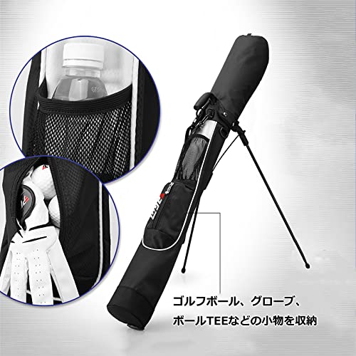 ゴルフ クラブケース セルフスタンド ゴルフバッグ キャディ