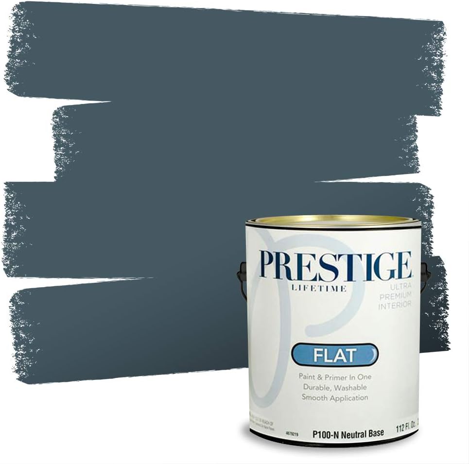 Free Shipping Over $50 Prestige Interior Paint and Primer in One, Jack of Spades, Flat, 1 Gallon Cheapest 🛒 Prestige Interior Paint and Primer in One, Jack of Spades, Flat, 1 Gallon