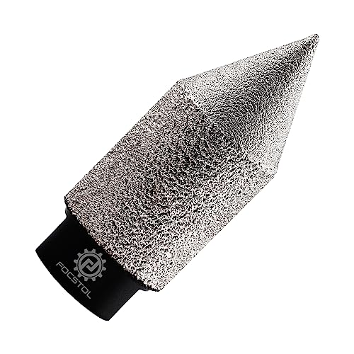 Brocas Chaflán Biselado Diamante 25mm - FOCSTOL Broca Fresado Diamante para Porcelánico Cerámica Mármol Granito M14 Rosca