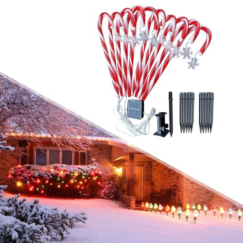 Yajuyi Escultura de cana, decoração de luz solar de natal artesanato presente paisagem lâmpada decor