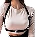 KSJEHW Punk Leder Körperkette Damen Leder Gürtel Körper Brust Kette Schwarz körperkette taillengürtel Verstellbare für Frauen Mädchen Cosplay Damen(Schwarz) Baby,Schwarz günstig Kaufen-KSJEHW Punk Leder Körperkette Damen Leder Gürtel Körper Brust Kette Schwarz körperkette taillengürtel Verstellbare für Frauen Mädchen Cosplay Damen(Schwarz)