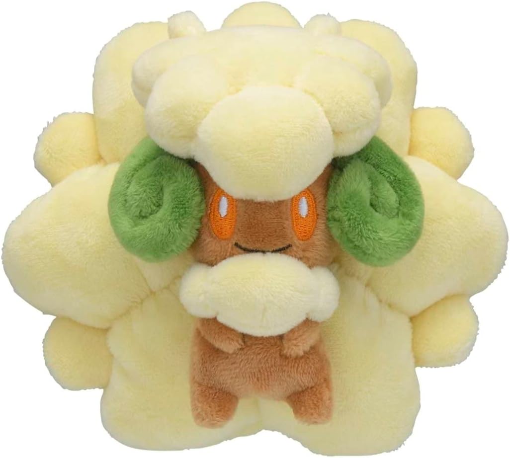 Pokemon Center: Sitting Cuties: Whimsicott Plush # 547 - Generation 5 - 6 In