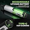 VCAN ACTIVE Electric Screwdriver Cordless Power Screwdrivers Set Tool Kit 25 Bits 3 Torque Settings LED Work Light Rechargeable for Furniture Bike Repair Tool #3