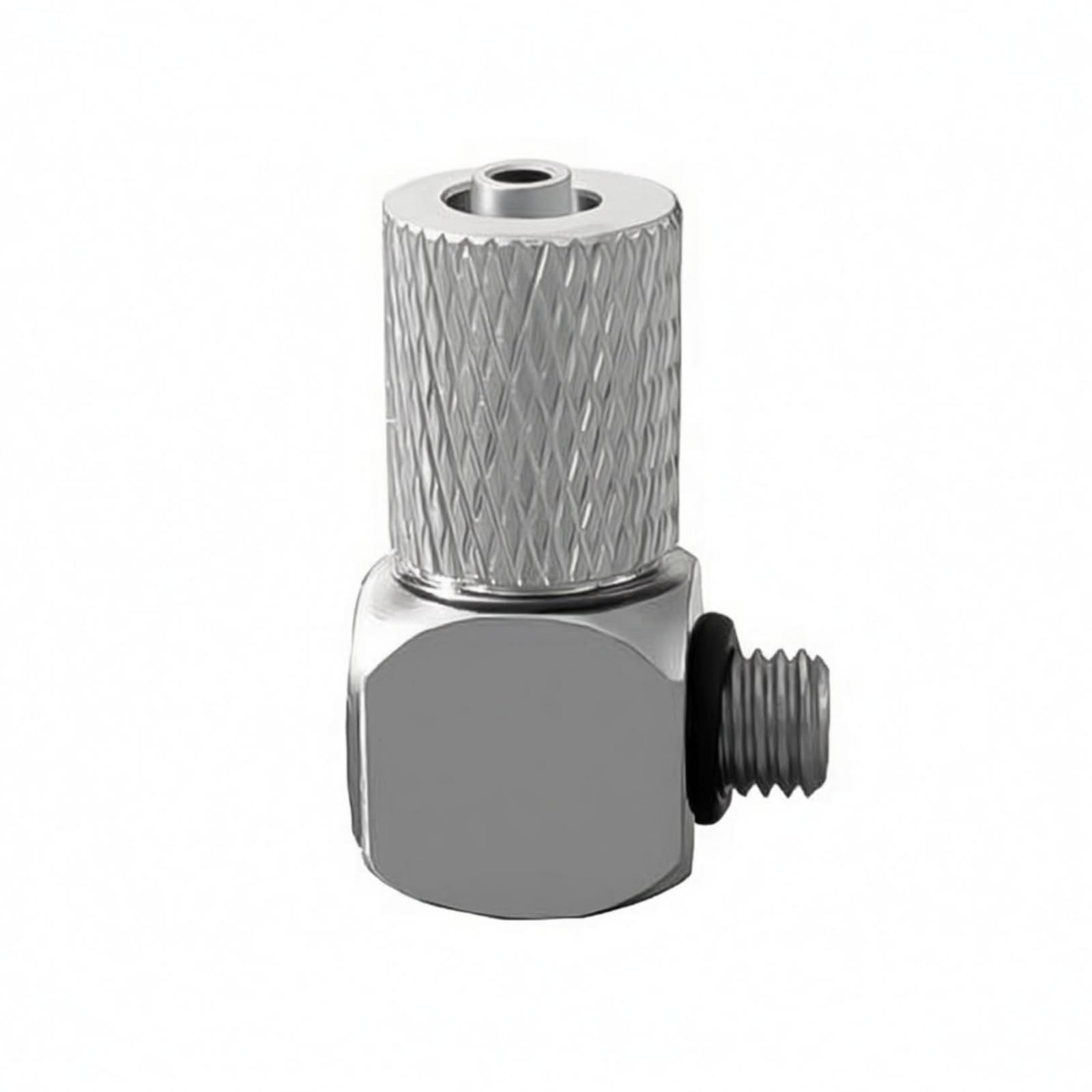 MERIGLARE Raccord Pneumatique Embout Rapide Coude Pousser à Connecter Raccord Fileté Laiton Nickelé Étanche Forme Hexagonale Adapté aux Montages Robotique Automatismes Chantiers, PL3-M5 200 Pièces