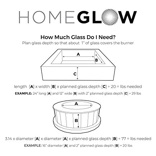 Homeglow Fire Glass Cubes. Black Reflective Luster. Premium Tempered Square Glass Beads For Outdoor Fire Pit, Fire Table Or Indoor Fireplace, Gas Or Propane. 10 Pounds. #TOP5
