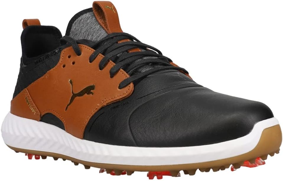Puma Golf Mens Ignite Pwradapt Caged CraftedSpiked Shoes