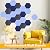 Acoustic Panels, Magrowill 12-Pack Soundproof Wall Panels 14 X 12 X 0.4 Inches, Sound Absorbing Panels with Full Self-Adhesive, Interior Wall Decor Felt Tiles Board
