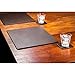 Dacasso Chocolate Brown Leather Conference Table Pad, 17 by 14-Inch