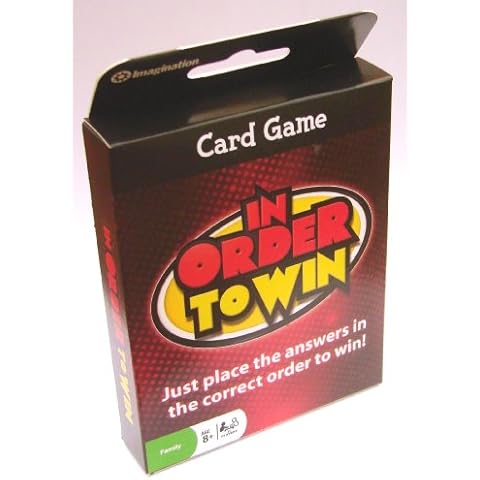 In Order to Win Card Game Cover
