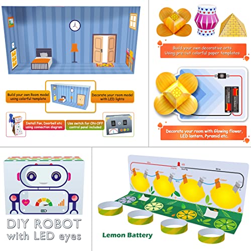 Image of Kit4Curious 600 Components in 1 kit - Science Educational DIY Learning STEM Activity All in one mega kit for School Projects, Science Experiments