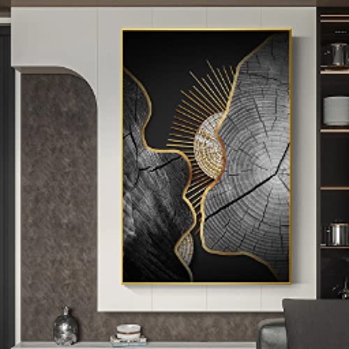 Impression sur toile haut de gamme art abstrait 60x90cm