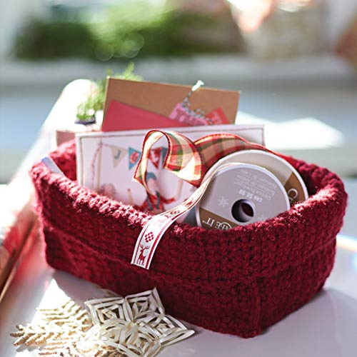 Image of Bernat Softee Chunky Yarn, 3.5 Oz, Gauge 6 Super Bulky, Wine (Pack of 2)
