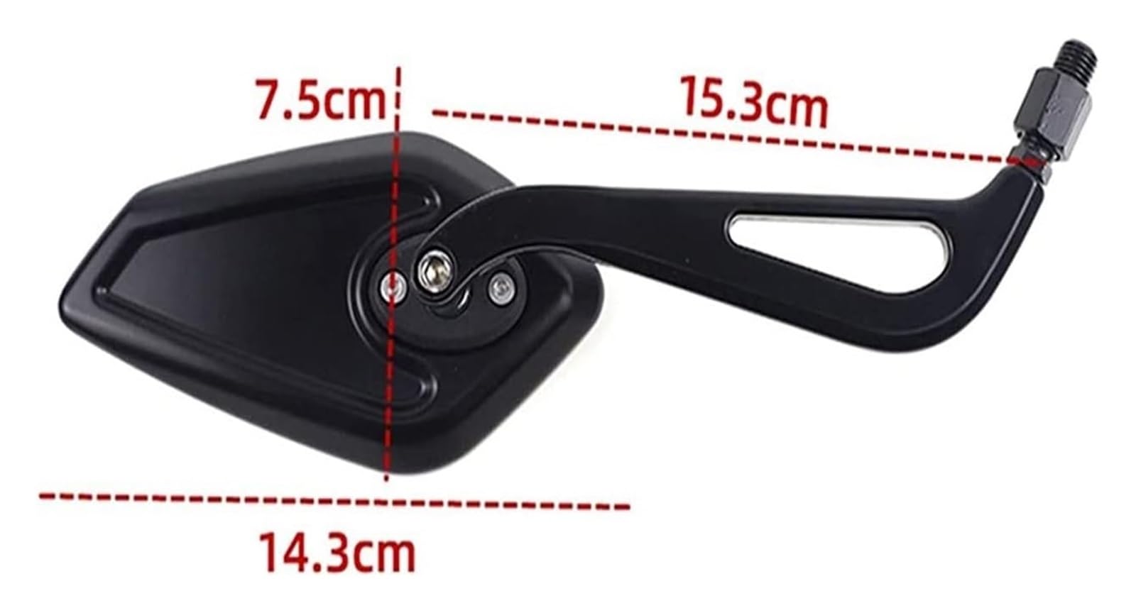 1 Paire De Rétroviseurs Latéraux Moto Universels Accessoires De Rétroviseur Vélo Électrique Rétroviseur Latéral Moto Rétroviseur D'extrémité Guidon Moto Rétroviseurs Latéraux