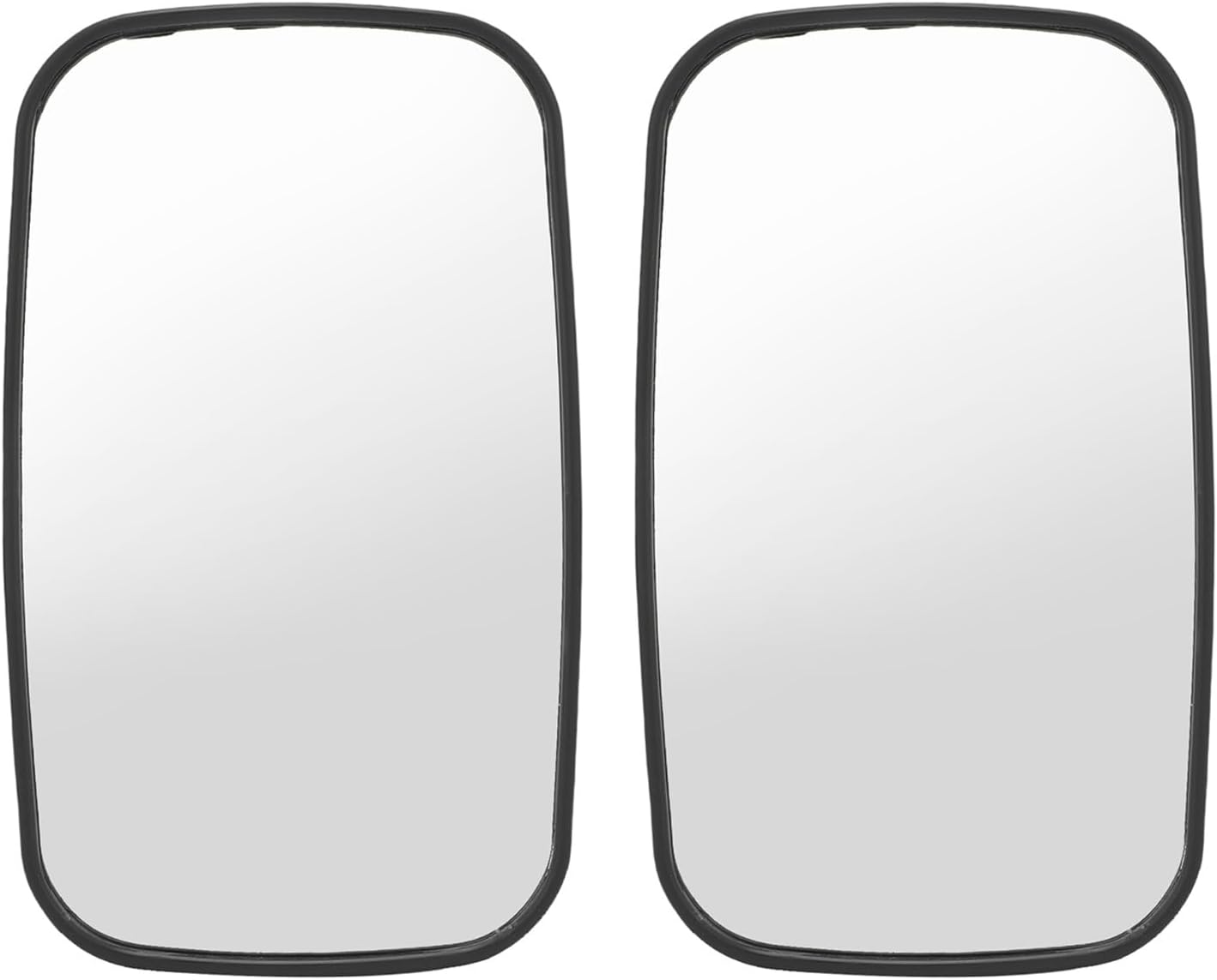 Forklift Rearview Mirror, Adjustable Wide View Universal ABS Glass Safety Mirror for Industrial Warehouse Forklifts