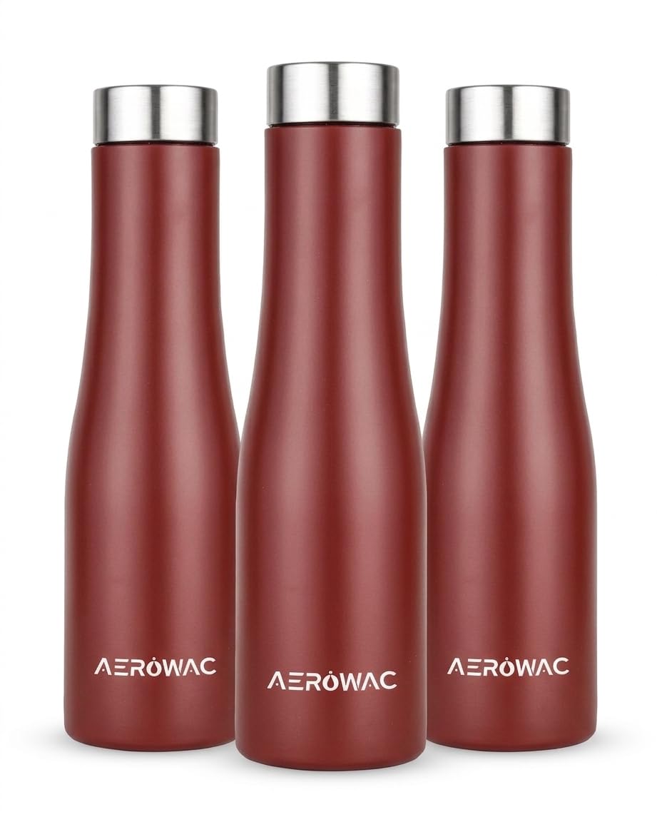 AEROWAC Stainless Steel Water Bottle - 1000ml -16