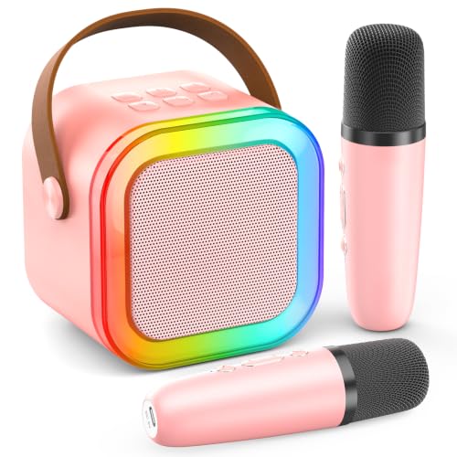 Karaoke Machine for Kids Adults, Portable Bluetooth Mini...