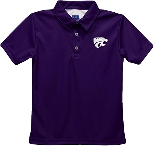 Vive La Fete Polo Shirts for Boys 100% Polyester - Embroidered Short Sleeve Polo Boys Shirt