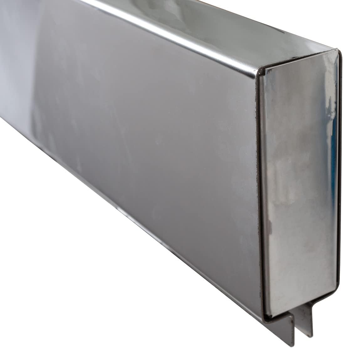 Buyers Products LB6303SST 30" Stainless Steel Mudflap Hangers for Semi Trucks, 2 Lightboxes with 4" Light Cutouts, 30" Lx3 Dx6 H, Includes Driver and Passenger Side Boxes, Lights NOT Included