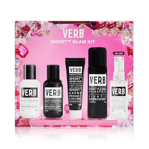 VERB GHOST GLAM KIT 5-Star 5-piece kit for weightless shine + frizz control