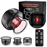 Electric Cupping Therapy Set, 5-in-1 Smart Cupping Therapy Massager with Red Light Therapy, Gua Sha Massage Tool, Relieves Neck Shoulder Back Aches Muscle Soreness, Improves Blood Circulation
