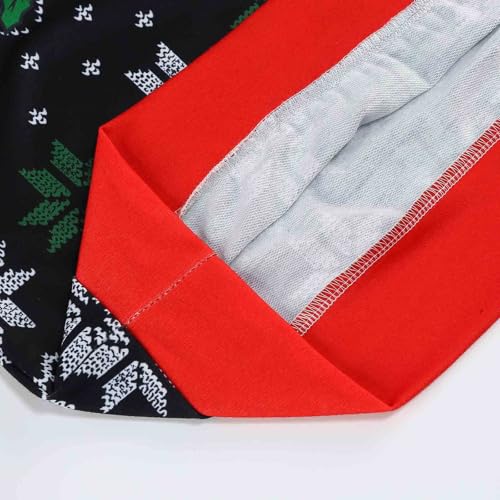 yolsun Mens and Womens Two Person Ugly Christmas Sweatershirt, 3D Printed Funny Sweater Couple for Xmas Party4