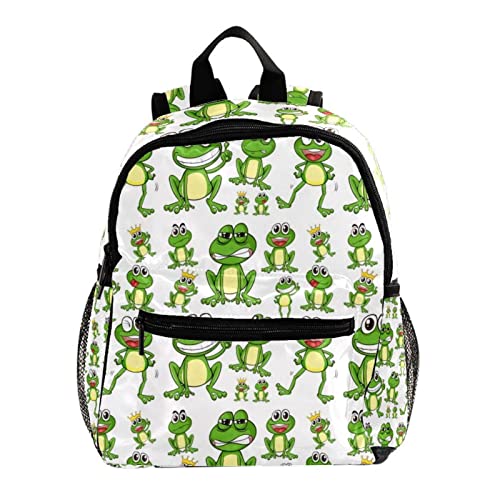 Sac à dos pour garçons et filles multicolore à motif floral rouge de 30,5 cm