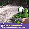 Hose Nozzle [Green] Heavy Duty Hose Sprayer With 10 Adjustable Watering Patterns. Thumb Control Design, Comfortable Ergonomic Grip, Garden Hose Nozzle for Watering Plants & Lawns/Fun showers/Cleaning #4