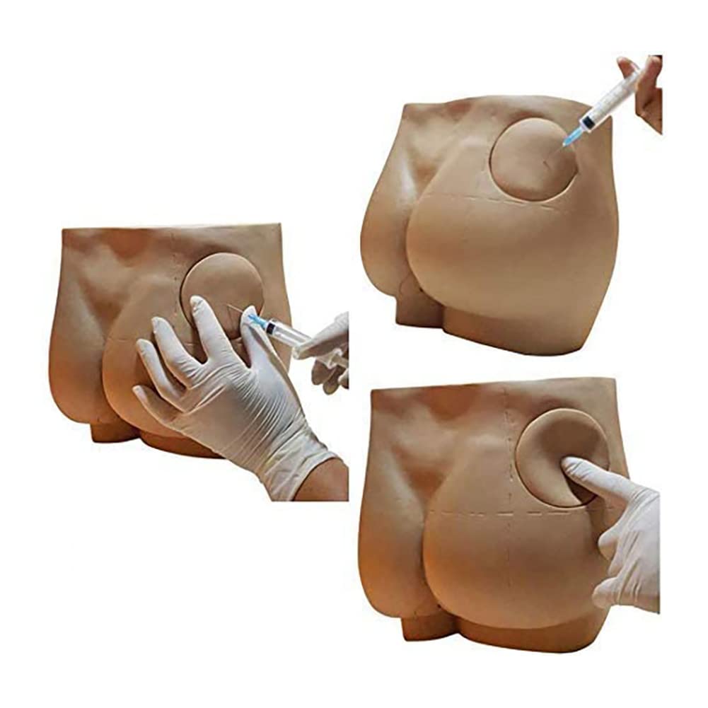 Modello di pratica dell'iniezione dell'anca del gluteo - Modello di formazione dell'iniezione intramuscolare del muscolo - Modello di insegnamento del manichino - per infermieri o studenti