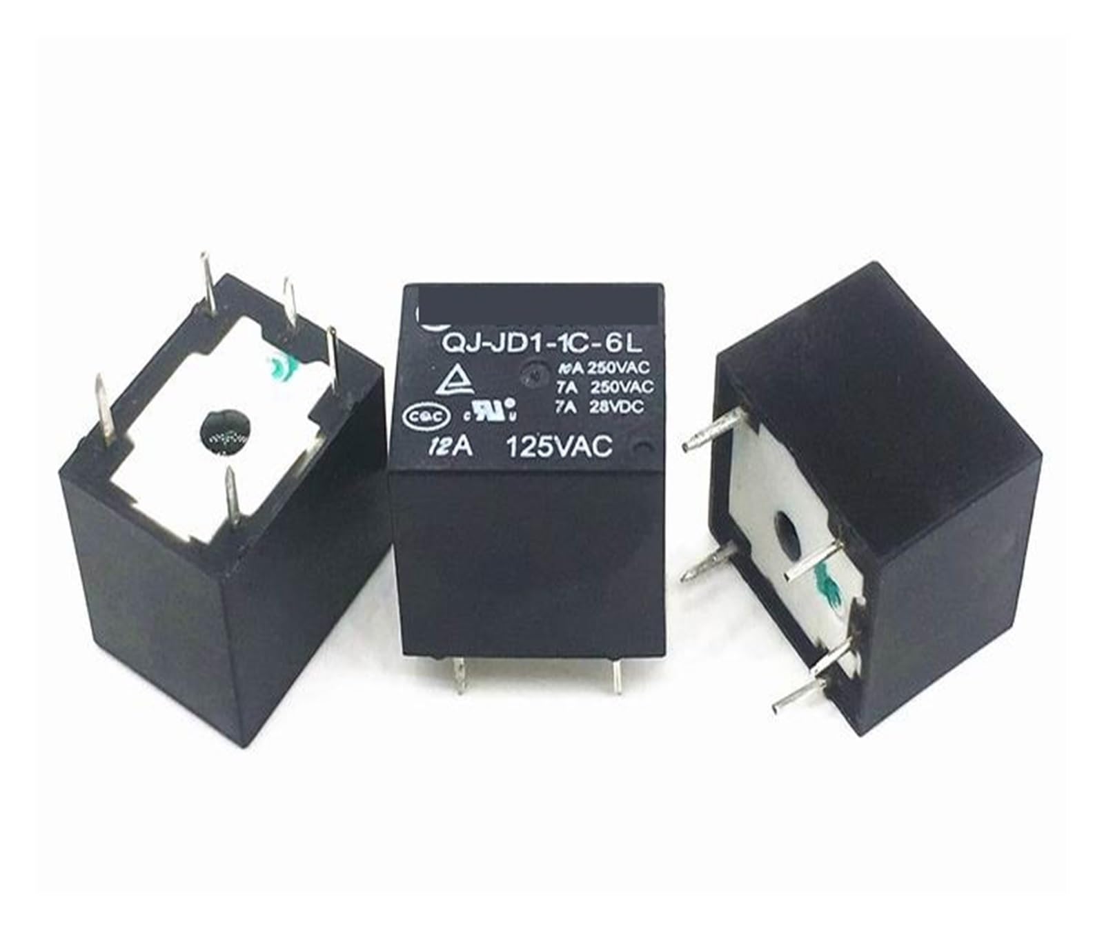 YZWRWRMKTB 1pc QJ-JD1-1C-6L (T73C-5V/6V-10A) Relay 5pins