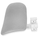 Appui-tête amovible pour chaise de bureau : l’installation est simple et vous pouvez facilement le fixer dossier de la chaise à l’aide de clips. coussin ergonomique pour chaise d’ordinateur