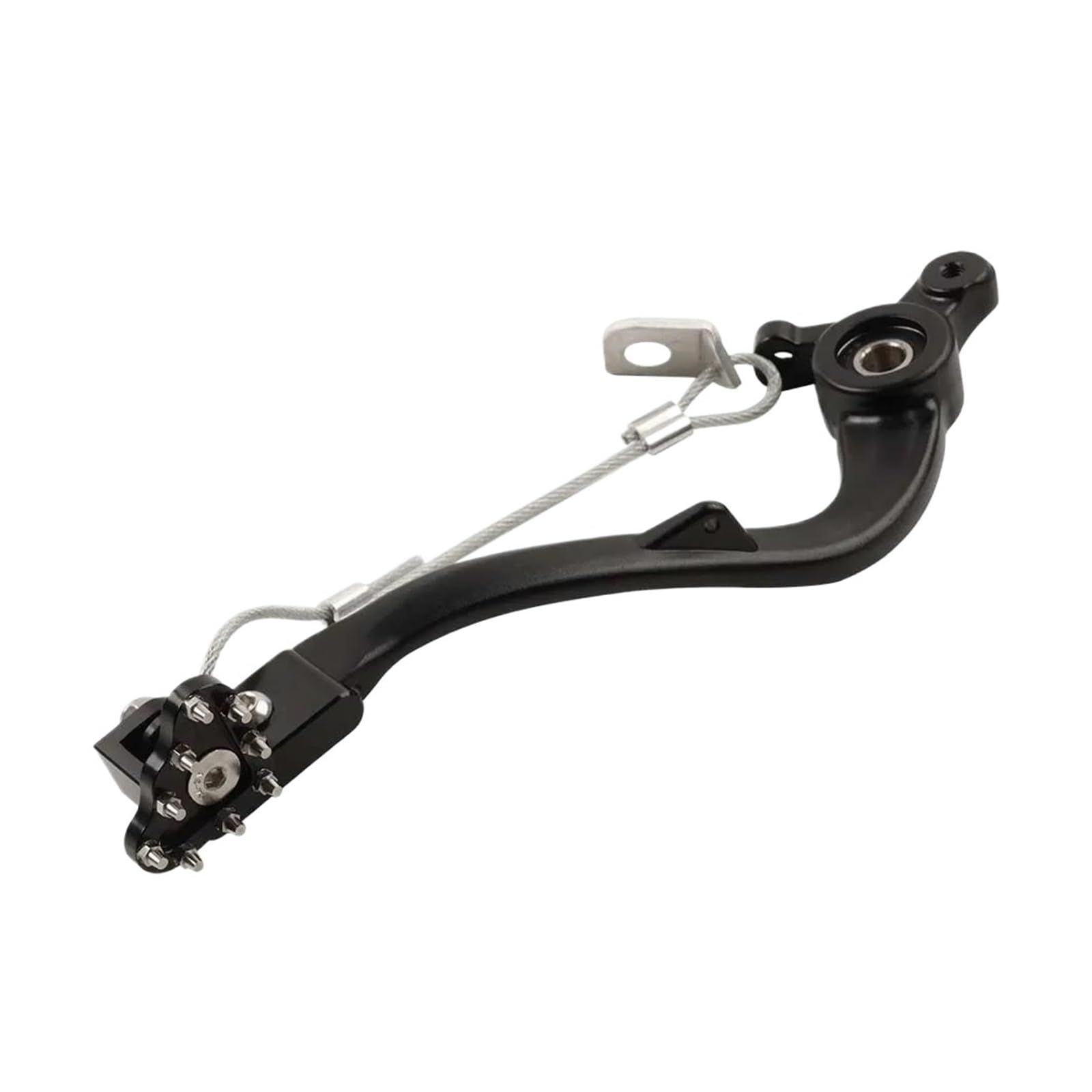 Sgdeydfh Black(No Spring) For 125-500 Xc Xcf Xcw Sx Sxf Exc Excf Tpi 6D 2017 2024 450 Motorcycle Accessories Rear Brake Pedal Lever(Black(No Spring))