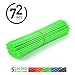 Produktbild VGEBY QC00793-05 Rad Speichenhülle Speichensticks für Fahrrad Motorrad 72 Fache ( Farbe : Grün )