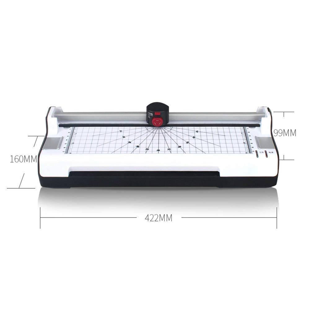 Laminator, przenośna laminator termiczny A4 z ustawieniami ciepła i zimna, przycisk ABS, szybkie nagrzewanie i brak pęcherzyków powietrza