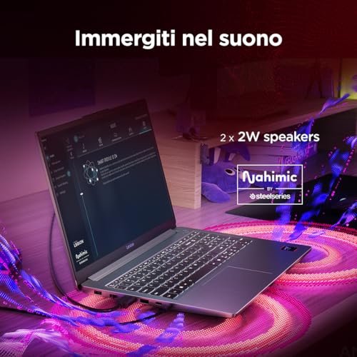 LOQ 15" Notebook Gaming, NVIDIA GeForce RTX 4050, AMD Ryzen 7 7735HS, RAM 16GB, 512GB SSD, Schermo 15.6" FHD (1920x1080) 144Hz, Windows 11 Home - Luna Grigio "Tastiera non retroilluminata" - Notebook - Immagine 7