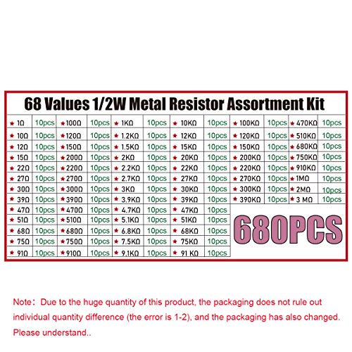 Smseace SM-11-3 680 Pcs 0 Ohm-1M Ohm thumb #1