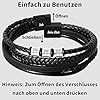 Coldbling Ich Liebe Dich Geschenke für Männer - Armband Mann Valentinstag Jahrestag Geschenk für Ihn, Weihnachten Hochzeitstag Geburtstag Liebes Geschenk für Ihn Männer Freund Partner Mann #3