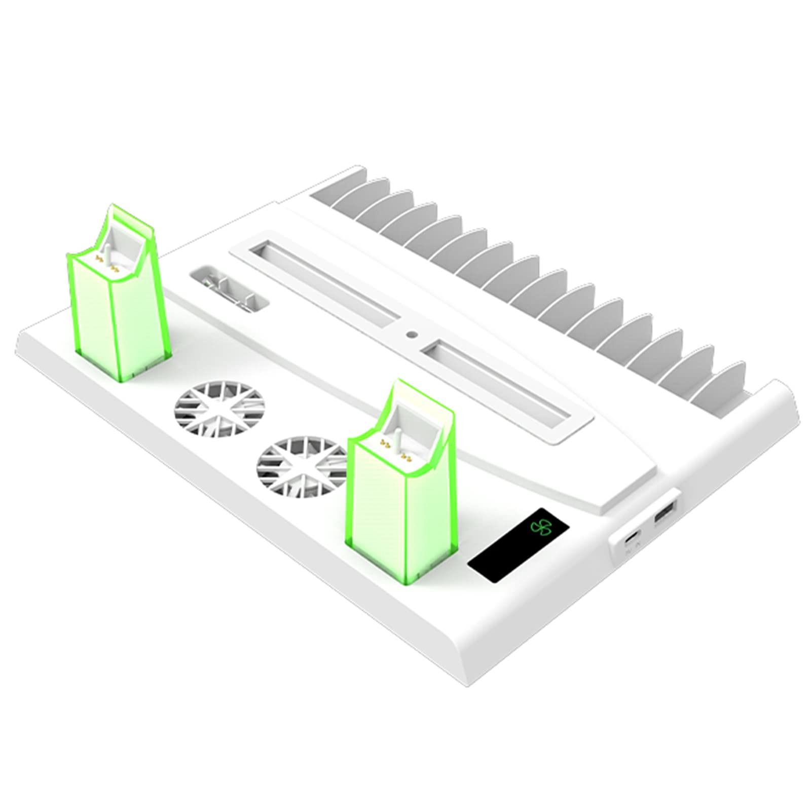 Ventola di raffreddamento Supporto verticale Base Controller Gamepad Console Stazione di ricarica Ventola di raffreddamento Supporto auricolare Docking Station di ricarica