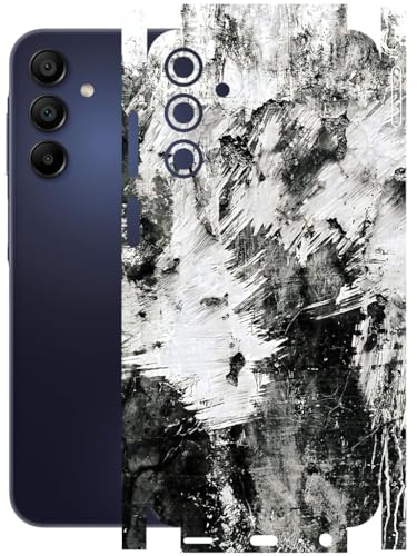 Image of AtOdds - Full Body Back Screen Guard Protector Film - Lamination Wrap Skin Sticker Compatible with Samsung Galaxy A15 (5G) | Scratchproof Matte Finish (Messed)
