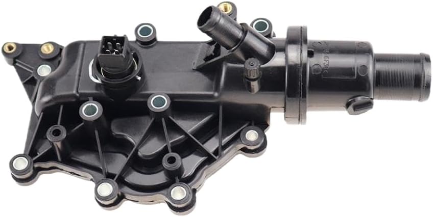Thermostat Housing with Coolant Water Neck and Pump Outlet Compatible with Laguna II, Scenic II, Twingo II, Kangoo, Wind