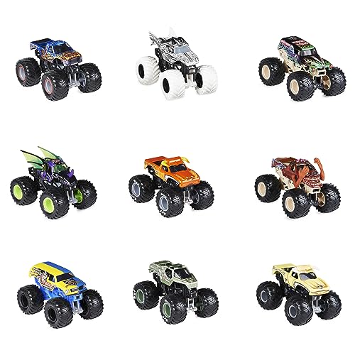 Monster Jam 9 Pack Camiones Monster 1:64 Escala miniatura 4