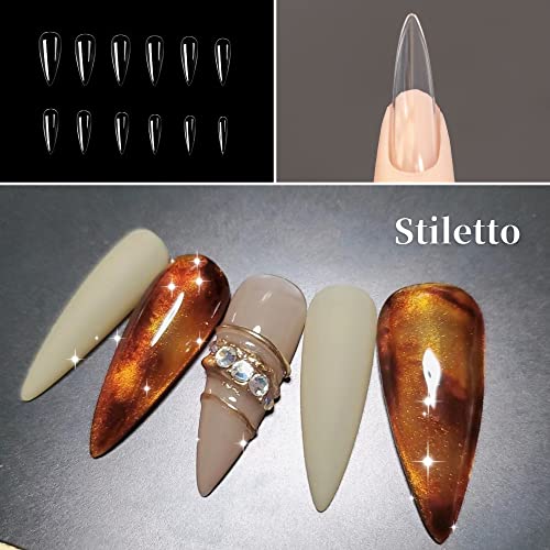 Sun&Beam Nails Custom Cat Eye Press-On Nails - Handmade Magnetic Fake Nails - Choose Color, Shape, Size & Effect 10 Pcs - Image 2