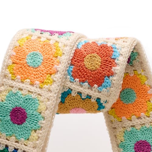 Image of chushui Knit Purse Strap,Replacement Crossbody Wide Adjustable Shoulder Strap for Bag Handbag