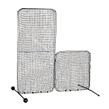 Franklin Sports Portable Baseball + Softball L Screen - Folding Protective Screen for Batting...