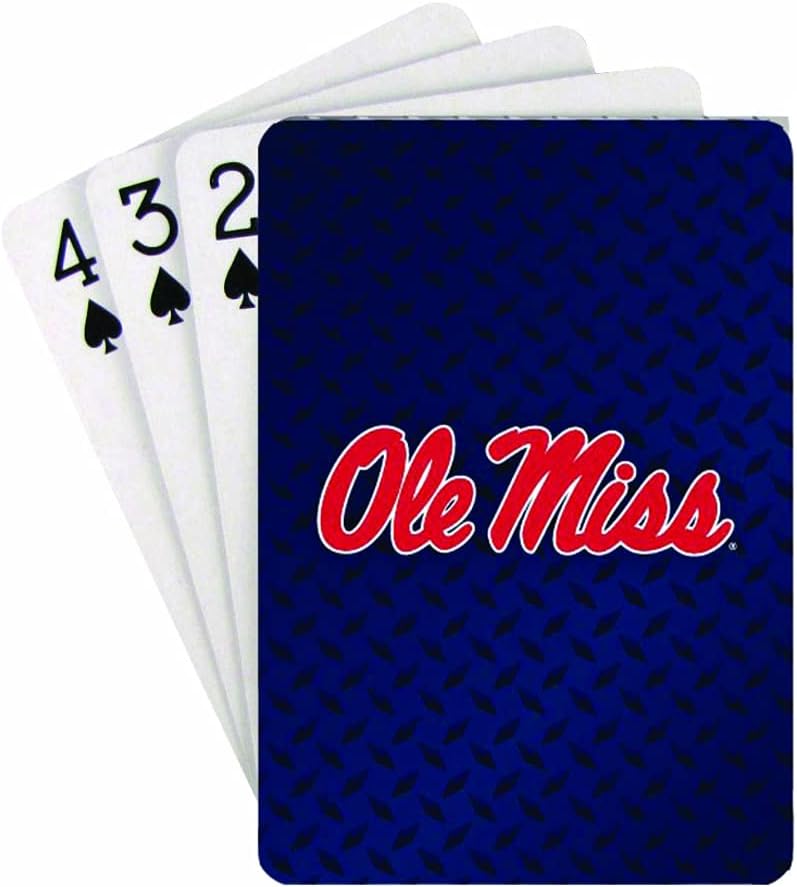 Pro Specialties Group NCAA Unisex-Adult Diamond Plate Playing Cards