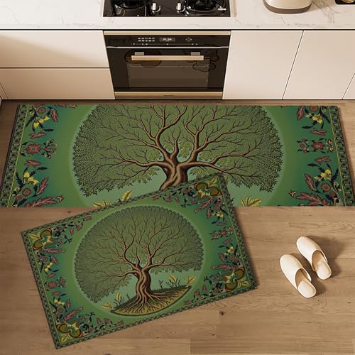 Alfombra de cocina absorbente y fácil de limpiar para evitar resbalones en zonas de paso 2